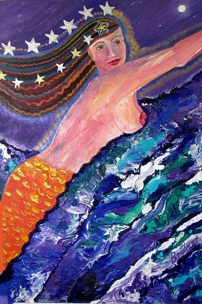 cosmic mermaid 2011 by Bridget Cameron sfwe